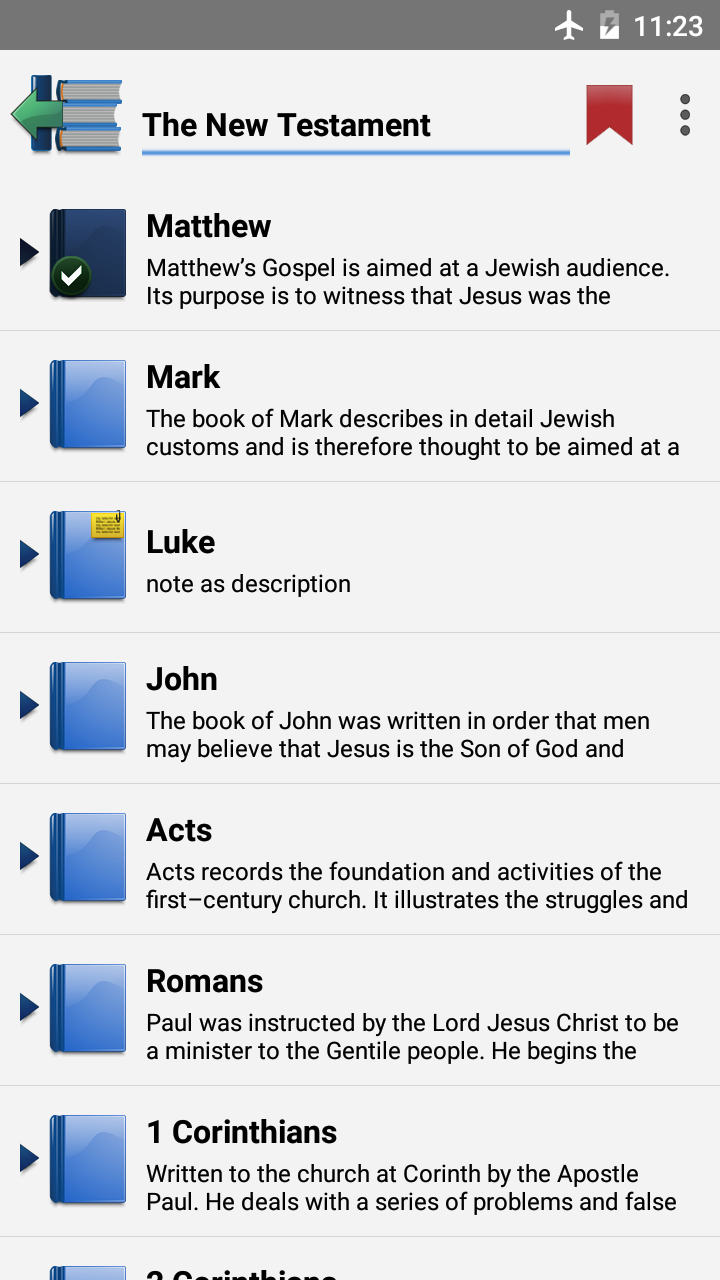 Pear Bible KJV screenshot #1